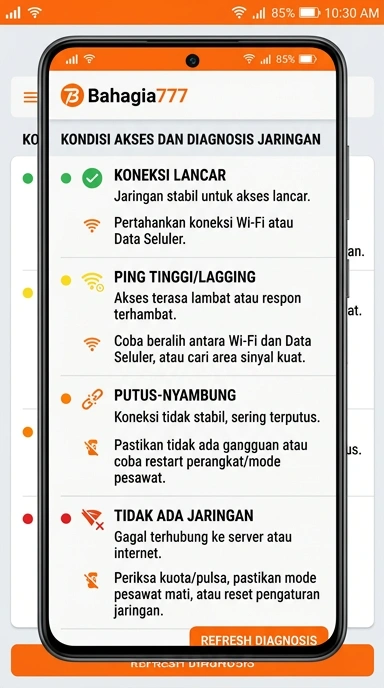 Tampilan link alternatif bahagia777